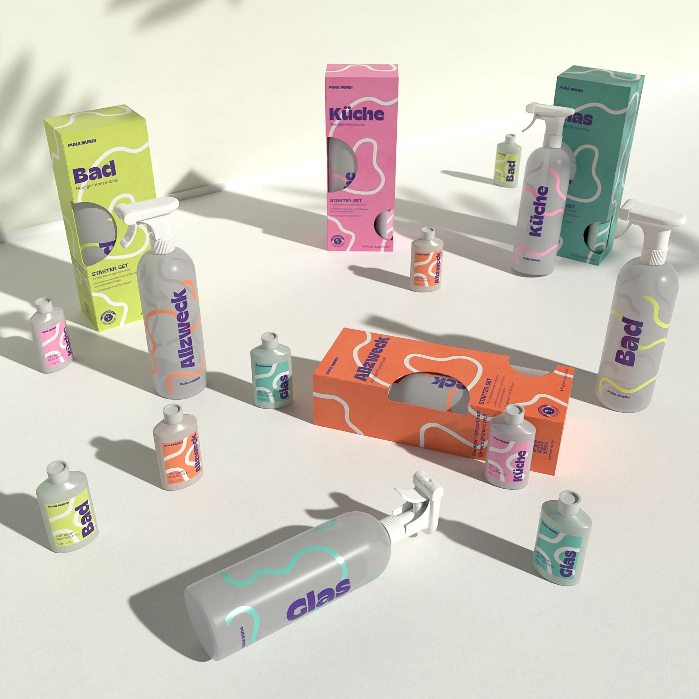 Pura Mundi Reingerkonzentrate in der Übersicht